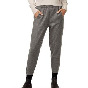 Aritzia Babaton Dexter Wool Silk Jogger Pants in Grey - Size S